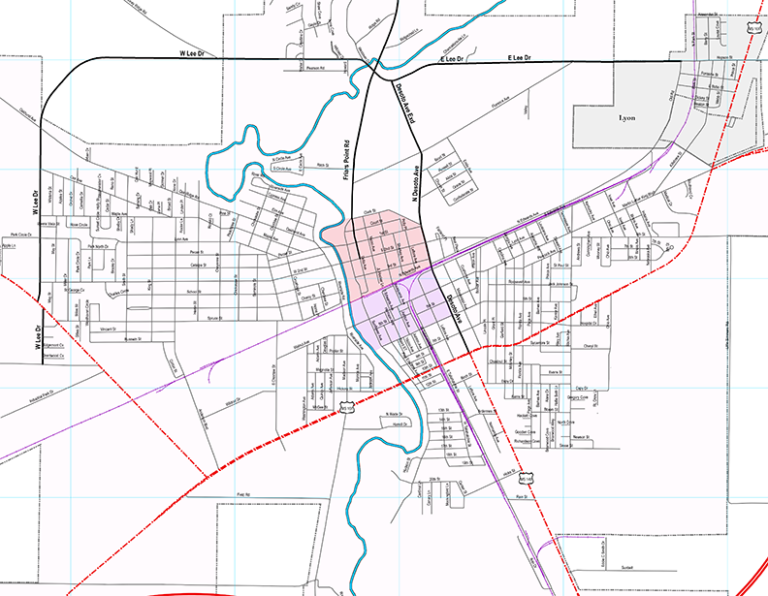 Clarksdale Map - City Of Clarksdale 